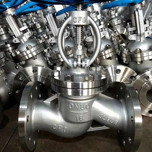 شیر سوزنی استنلس استیل dn80